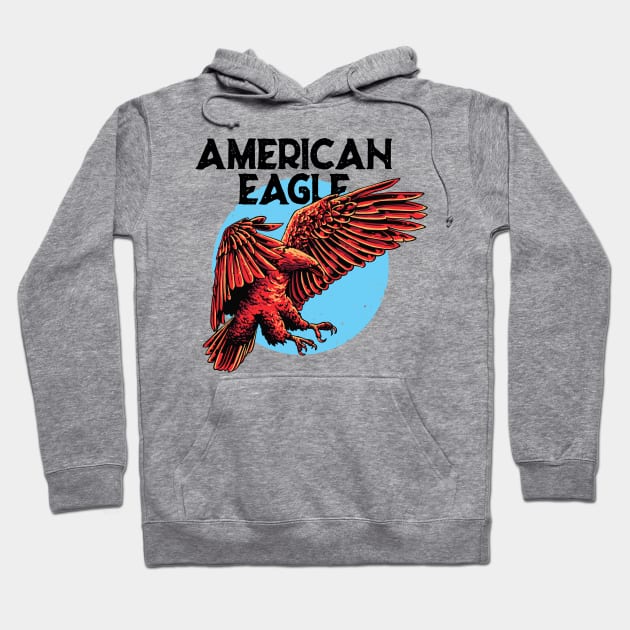 American eagle Hoodie by Frispa